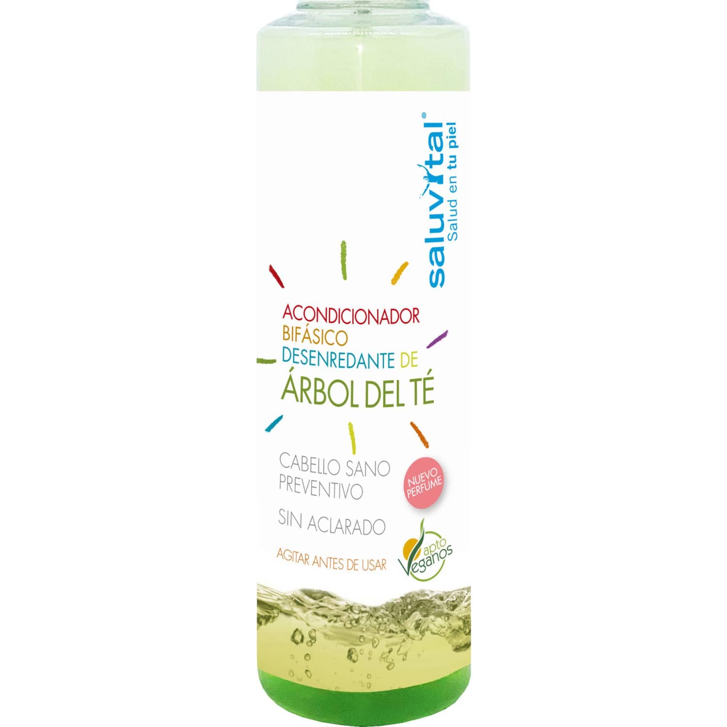 Saluvital Après-shampooing Démêlant Biphasé Arbre à Thé 200ml